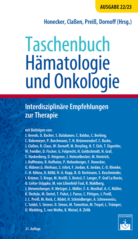 Taschenbuch Hämatologie und Onkologie - 