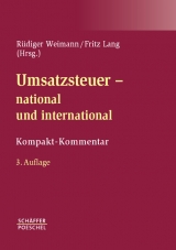 Umsatzsteuer – national und international - Weimann, Rüdiger; Lang, Fritz