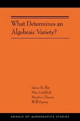 What Determines an Algebraic Variety? -  Janos Kollar,  Max Lieblich,  Martin Olsson,  Will Sawin