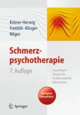Schmerzpsychotherapie - Kröner-Herwig, Birgit; Frettlöh, Jule; Klinger, Regine; Nilges, Paul