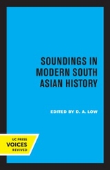 Soundings in Modern South Asian History - 