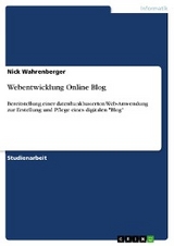 Webentwicklung Online Blog - Nick Wahrenberger