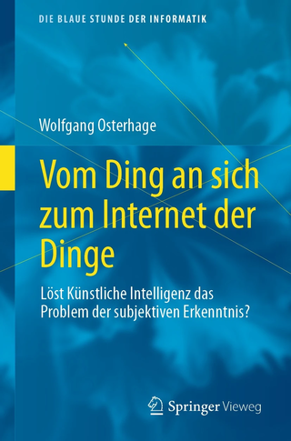 Vom Ding an sich zum Internet der Dinge - Wolfgang Osterhage