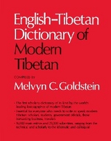 English-Tibetan Dictionary of Modern Tibetan - Melvyn C. Goldstein