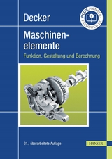 Decker Maschinenelemente -  Karl-Heinz Decker,  Karlheinz Kabus