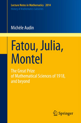 Fatou, Julia, Montel - Michèle Audin