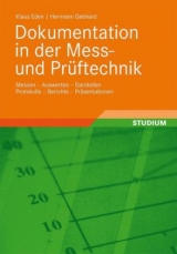 Dokumentation in der Mess- und Pr�ftechnik - Klaus Eden, Hermann Gebhard