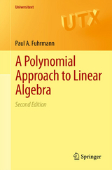 A Polynomial Approach to Linear Algebra - Paul A. Fuhrmann