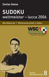 Sudoku - weltmeister – lucca 2006 - 