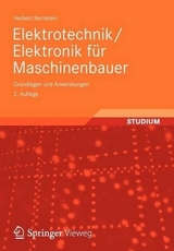Elektrotechnik/Elektronik für Maschinenbauer - Bernstein, Herbert