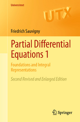 Partial Differential Equations 1 - Sauvigny, Friedrich