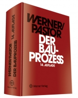 Der Bauprozess - Werner, Ulrich; Pastor, Walter