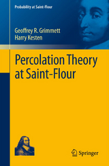 Percolation Theory at Saint-Flour - Geoffrey R. Grimmett, Harry Kesten
