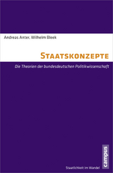 Staatskonzepte - Andreas Anter, Wilhelm Bleek