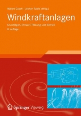 Windkraftanlagen - Gasch, Robert; Twele, Jochen