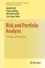 Risk and Portfolio Analysis - Henrik Hult, Filip Lindskog, Ola Hammarlid, Carl Johan Rehn