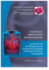 Konsensusempfehlungen der DRG/DGK/DGPK zum Einsatz der Herzbildgebung mit Computertomographie und Magnetresonanztomographie - S. Achenbach, J. Barkhausen, M. Beer