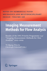 Imaging Measurement Methods for Flow Analysis - 