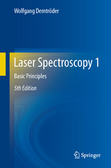 Laser Spectroscopy 1 - Wolfgang Demtröder