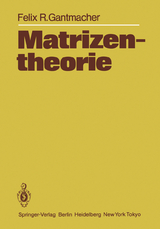 Matrizentheorie - Gantmacher, Felix R.