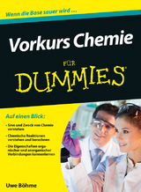 Vorkurs Chemie für Dummies - Böhme, Uwe
