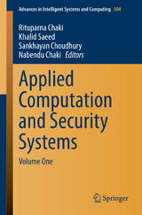 Applied Computation and Security Systems - 