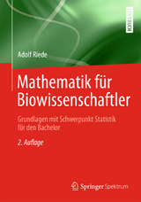 Mathematik für Biowissenschaftler - Riede, Adolf