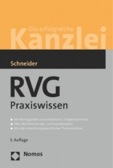 RVG Praxiswissen - Schneider, Norbert