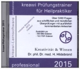 kreawi Prüfungstrainer für Heilpraktiker 2015, 1 CD-ROM - Hildebrand, Hartmut