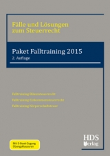 Fälle und Lösungen zum Steuerrecht / Paket Falltraining 2015 - Arndt, Thomas; Käding, Anita; Wall, Woldemar; Schröder, Heiko; Fränznick, Siegfried
