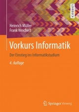 Vorkurs Informatik - Müller, Heinrich; Weichert, Frank