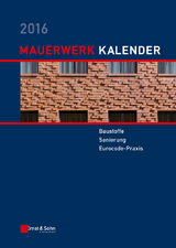 Mauerwerk-Kalender 2016 - Jäger, Wolfram