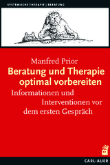 Beratung und Therapie optimal vorbereiten - Prior, Manfred