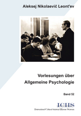 Vorlesungen über Allgemeine Psychologie - Aleksej Nikolaevič Leont’ev