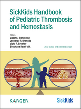 SickKids Handbook of Pediatric Thrombosis and Hemostasis - 