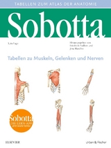 Sobotta Tabellen zu Muskeln, Gelenken und Nerven - Paulsen, Friedrich; Waschke, Jens