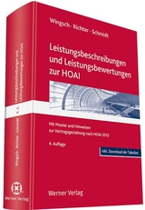 Leistungsbeschreibungen und Leistungsbewertungen zur HOAI - Dittmar Wingsch, Lothar Richter, Dr. Andreas Schmidt