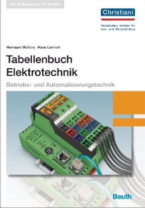 Tabellenbuch Elektrotechnik - Hans Lennert, Hermann Wellers