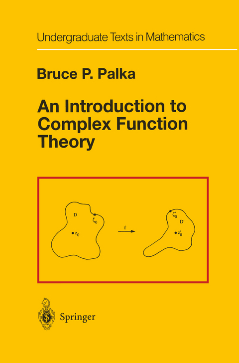An Introduction to Complex Function Theory - Bruce P. Palka