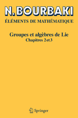 Groupes et algèbres de Lie -  N. Bourbaki