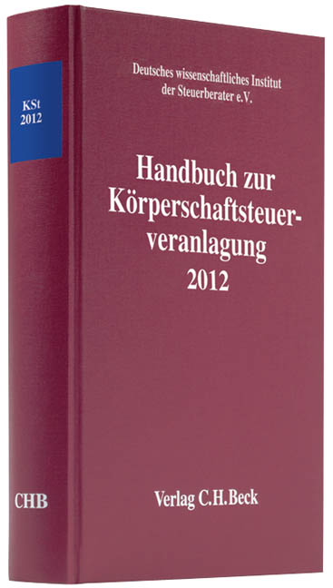 Handbuch zur Körperschaftsteuerveranlagung 2012 - 