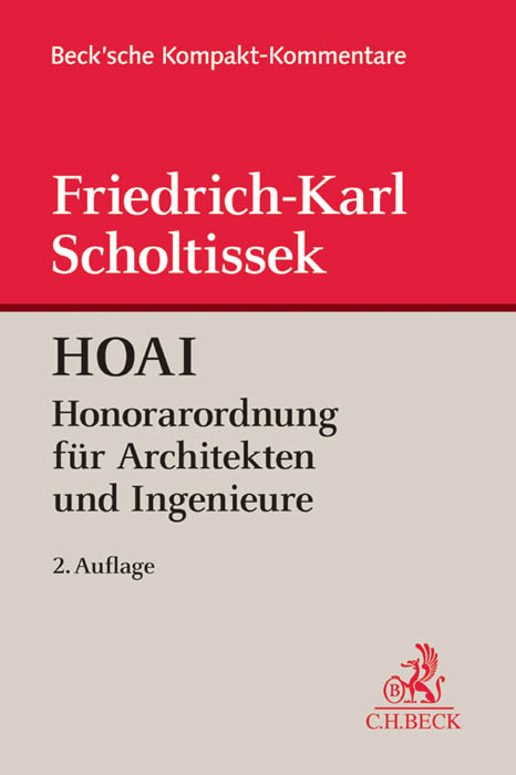 HOAI - Kommentar - Friedrich-Karl Scholtissek