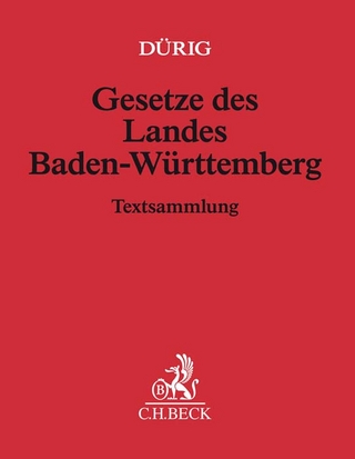 Gesetze des Landes Baden-Württemberg - Günter Dürig