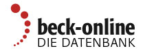 beck-online Handels- und Gesellschaftsrecht de Gruyter