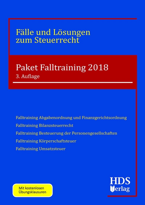 Paket Falltraining 2018 - Woldemar Wall, Heiko Schröder, Siegfried Fränznick, Josef Schneider, Dennis Klein, Frank Neudert