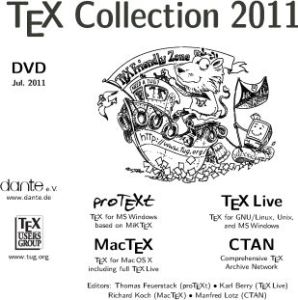 TeX Collection DVD 2011 - 