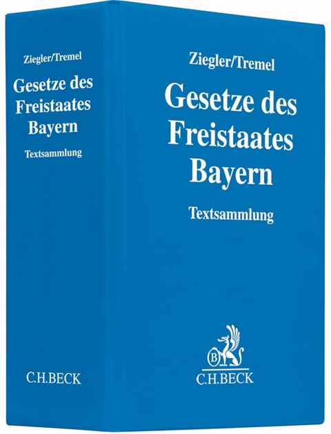 Gesetze des Freistaates Bayern, Grundwerk zur Fortsetzung - 