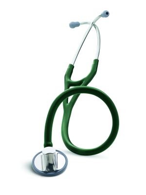 Littmann Master Cardiology Stethoskop komplett, dunkelgrün/huntergreen