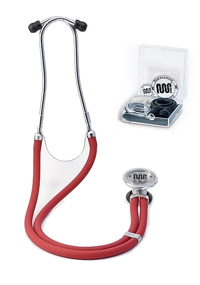 Peil Professional Cardiology 4000 Doppelschlauchstethoskop, burgund/burgundy