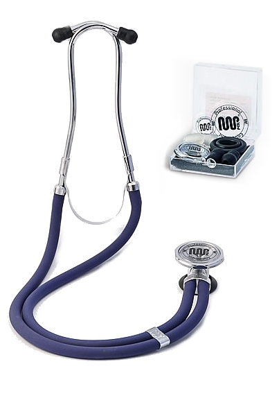 Peil Professional Cardiology 4000, Doppelschlauchstethoskop dunkelblau/navy